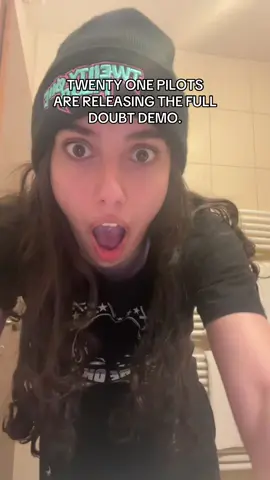 WHO’S READY FOR DOUBT (DEMO) ON STREAMING PLATFORMS #twentyonepilots #tøp #joshdun #joshuadun #tylerjoseph #fyp #doubt #blurryface #clancy 