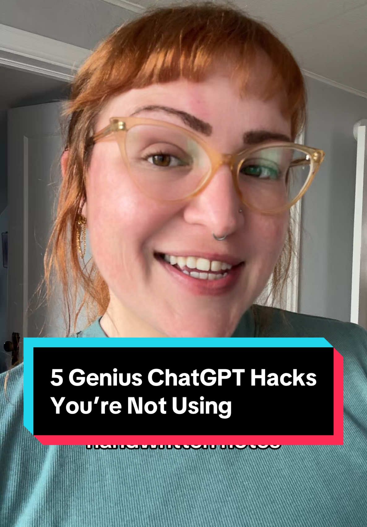 You’re sleeping on GPT, babe. These 5 hacks? Genius. #chatgpthack #chatgpt4 #promptbetter #chatgpttips #creatorsearchinsights 