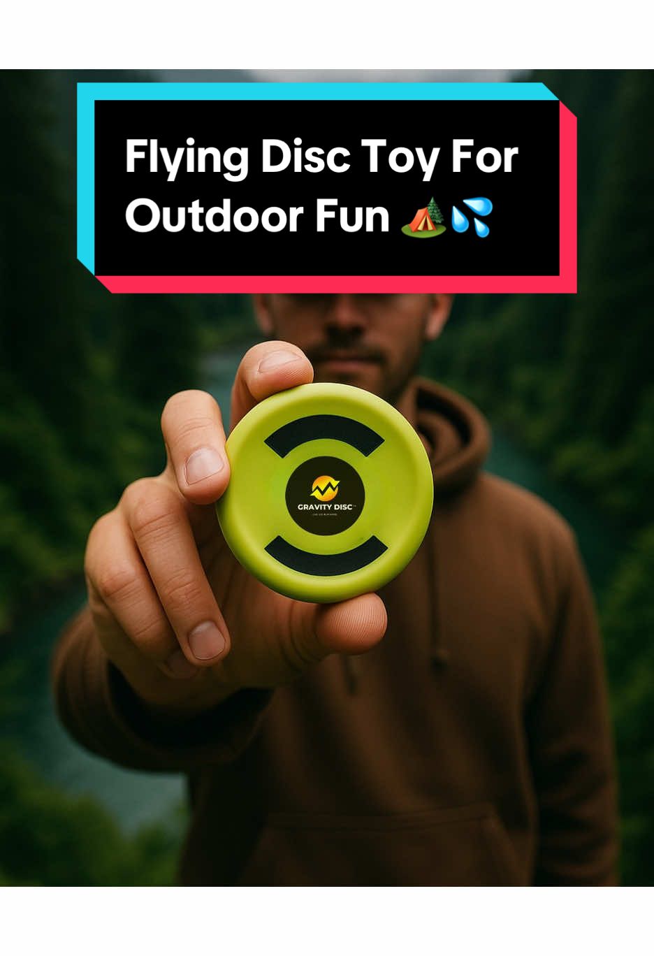Perfect toy for outdoor play! 🏕️💦 #gravitydisc #toy #flyingdisc #outdoorfun #activeplay 