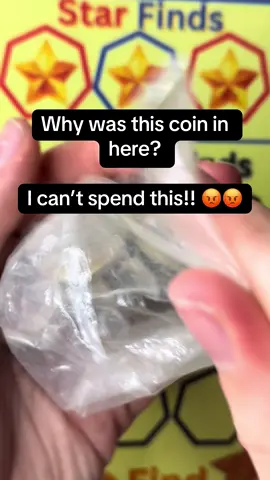I can’t spend this coin in the UK!! #viral #fyp #thecoincollectoruk #coinhunting 