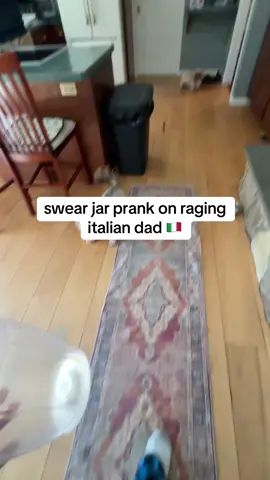 $5 for every bad word 😂😂 #foryoupage #foryou #fyp #fypp #fy #viral #rage #funny #raging #italian #dad #fypage #theragingitalian #prank #fake #fakebody #fakeaudio #swearjar 