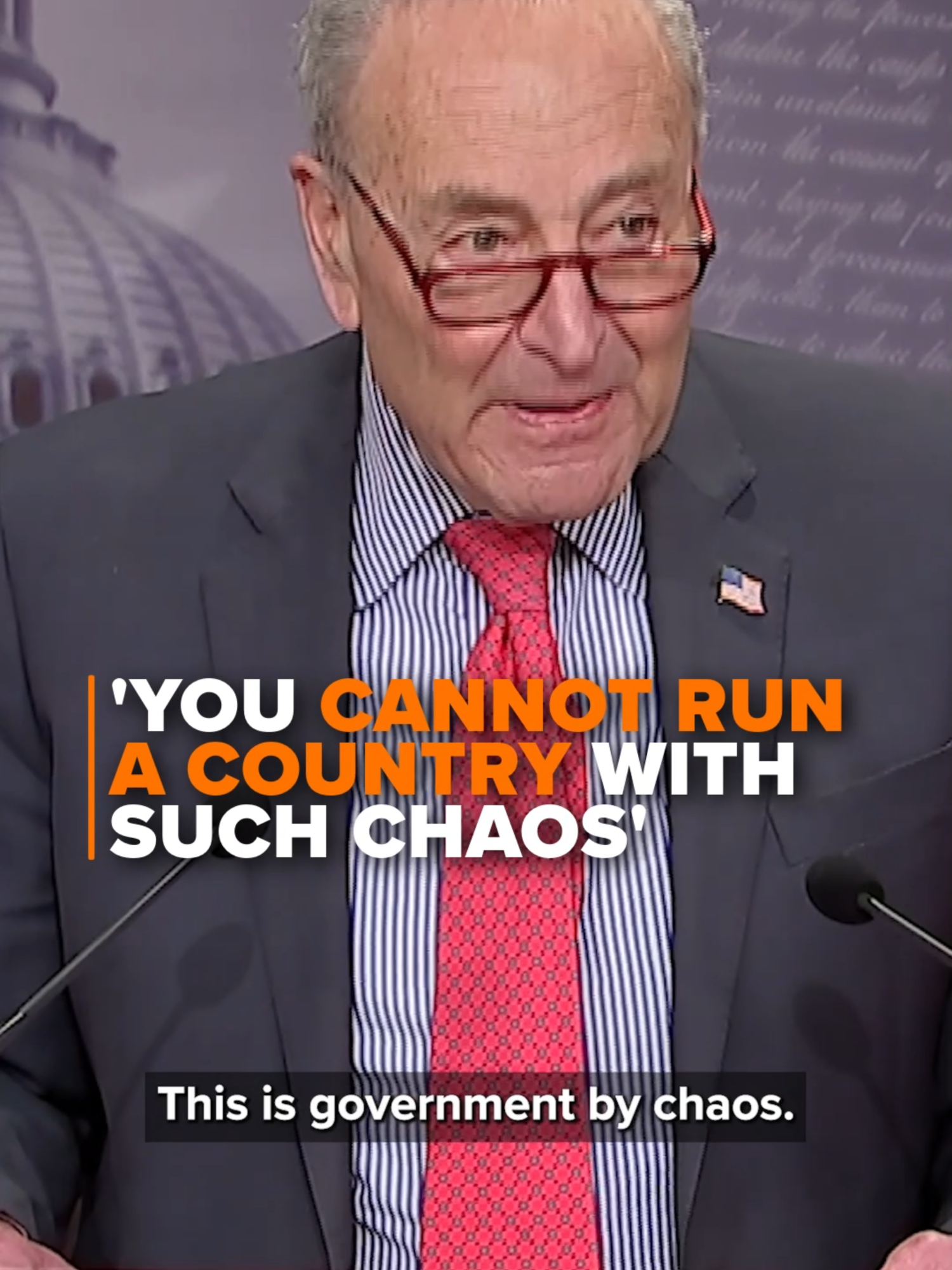 Chuck Schumer discusses President Trump driving up costs for American families and decimating seniors’ retirement funds.   Click the link in our bio to read more.