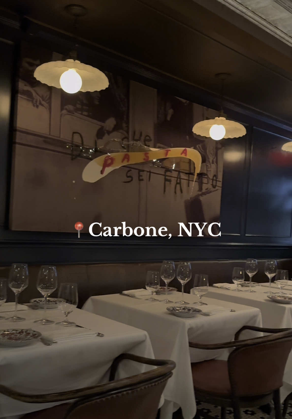 Sorry to the haters, but @CarboneFineFood @majorfoodgroup is absolutely worth the hype. The delicious food and drinks, the ambiance, the impeccable service, it really never disappoints. #carbone #nyc #carbonenyc #newyorkcity #foodreview #honestreview #spicyrigatoni #italianfood #fyp