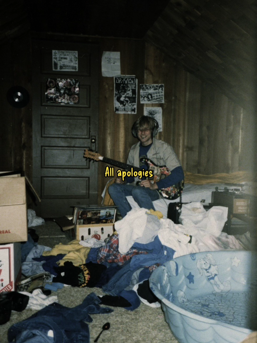 All apologies home demo #kurt #cobain #kurtcobain #nirvana #musica #paratii #videoviral #fyp #tiktokponmeenparatii 