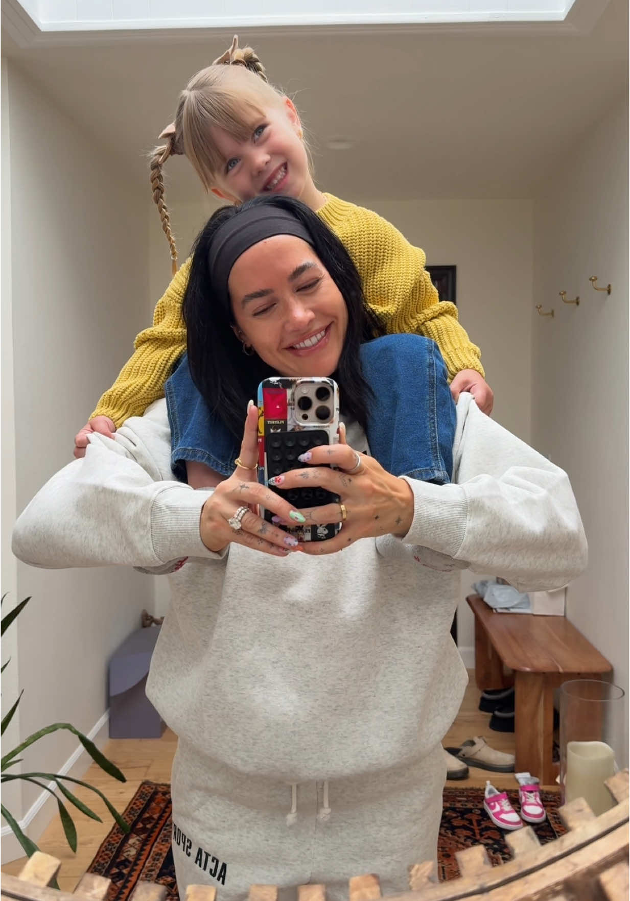 Always in sync 🥹💖🤞🏼 #fyp #viral #trending ##mom##MomsofTikTok##momlife##motherhood##girlmom##momanddaughter