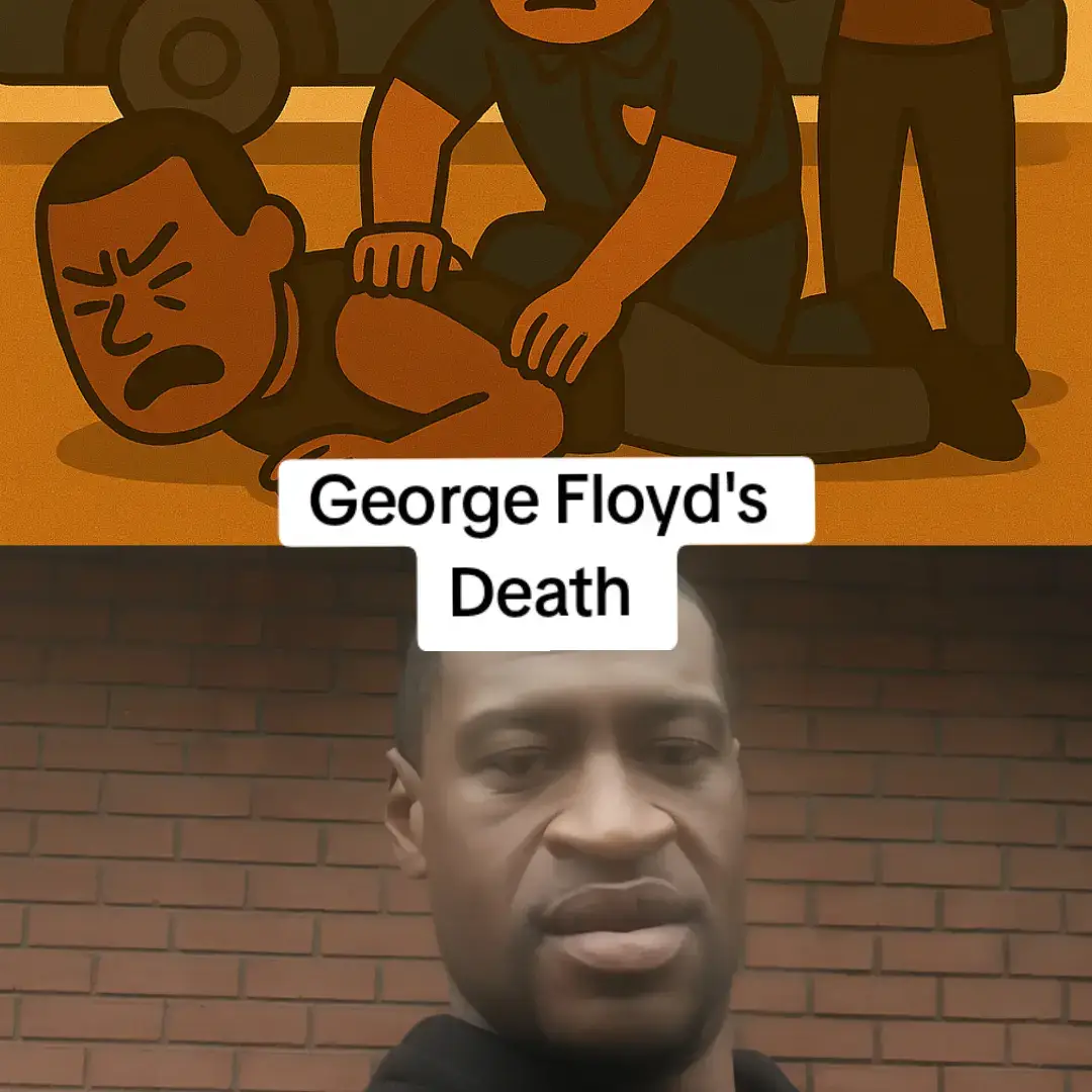 On May 25, 2020, George Floyd, a 46-year-old black American man, was murdered in Minneapolis by Derek Chauvin, a 44-year-old white police officer. Floyd had been arrested after a store clerk reported that he made a purchase using a counterfeit $20 bill. Chauvin knelt on Floyd's neck for over nine minutes while Floyd was handcuffed and lying face-down in a street. Two other police officers, J. Alexander Kueng and Thomas Lane, assisted Chauvin in restraining Floyd. Lane had also pointed a gun at Floyd's head before Floyd was handcuffed. A fourth police officer, Tou Thao, prevented bystanders from intervening. FYI,the scripts to the pictures wasn't made by me. Don't take it to heart please ❤️. Thanks. #georgefloyd #rip #police #cops  #storytime #animatedstories  #fypppppppppppppp #fyppp #virał 