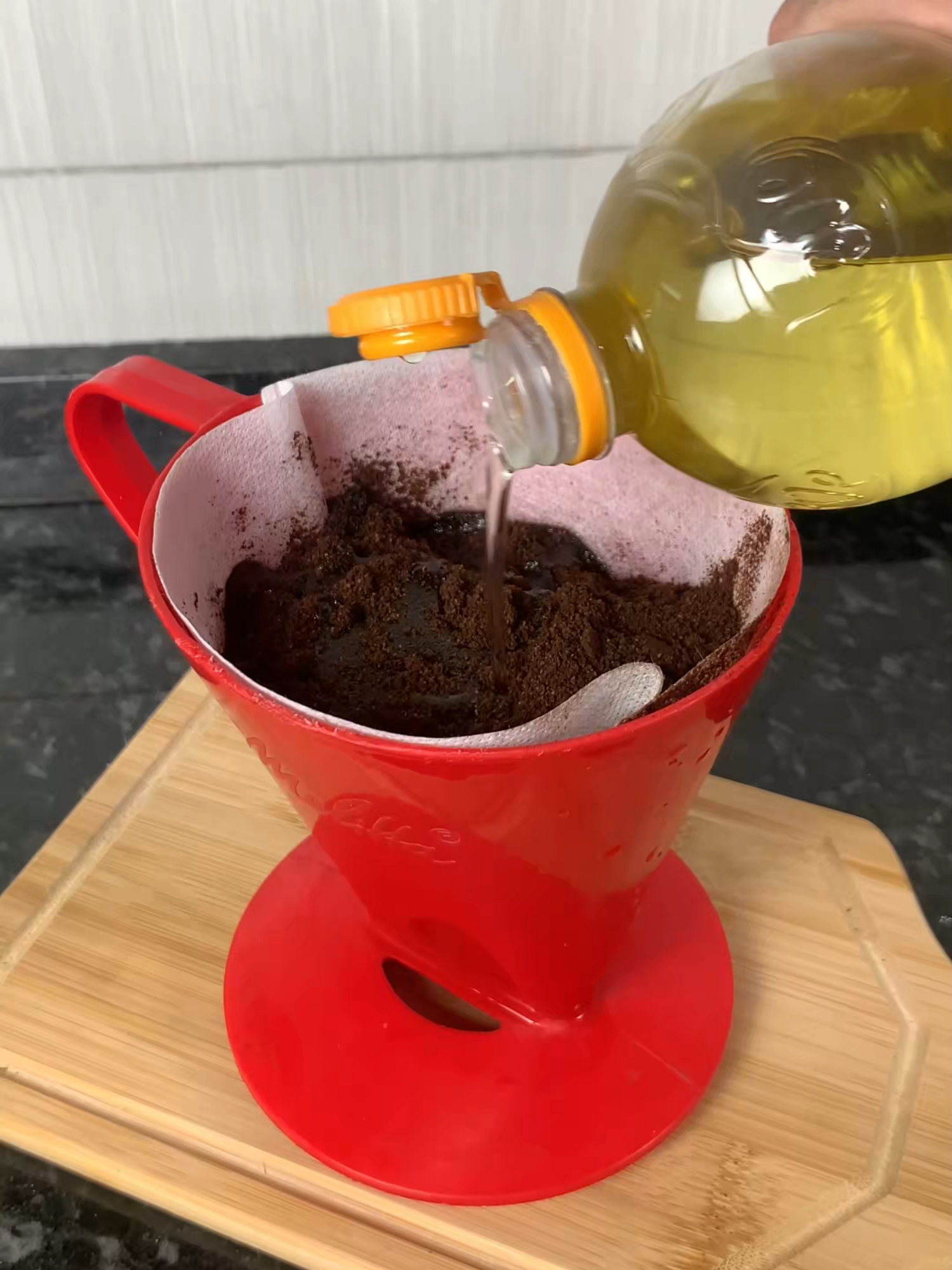 Just pour OIL into the COFFEE, after I did that I NEVER spent MONEY again!! #LIFEHACKS #HOMEHACKS #PestControl