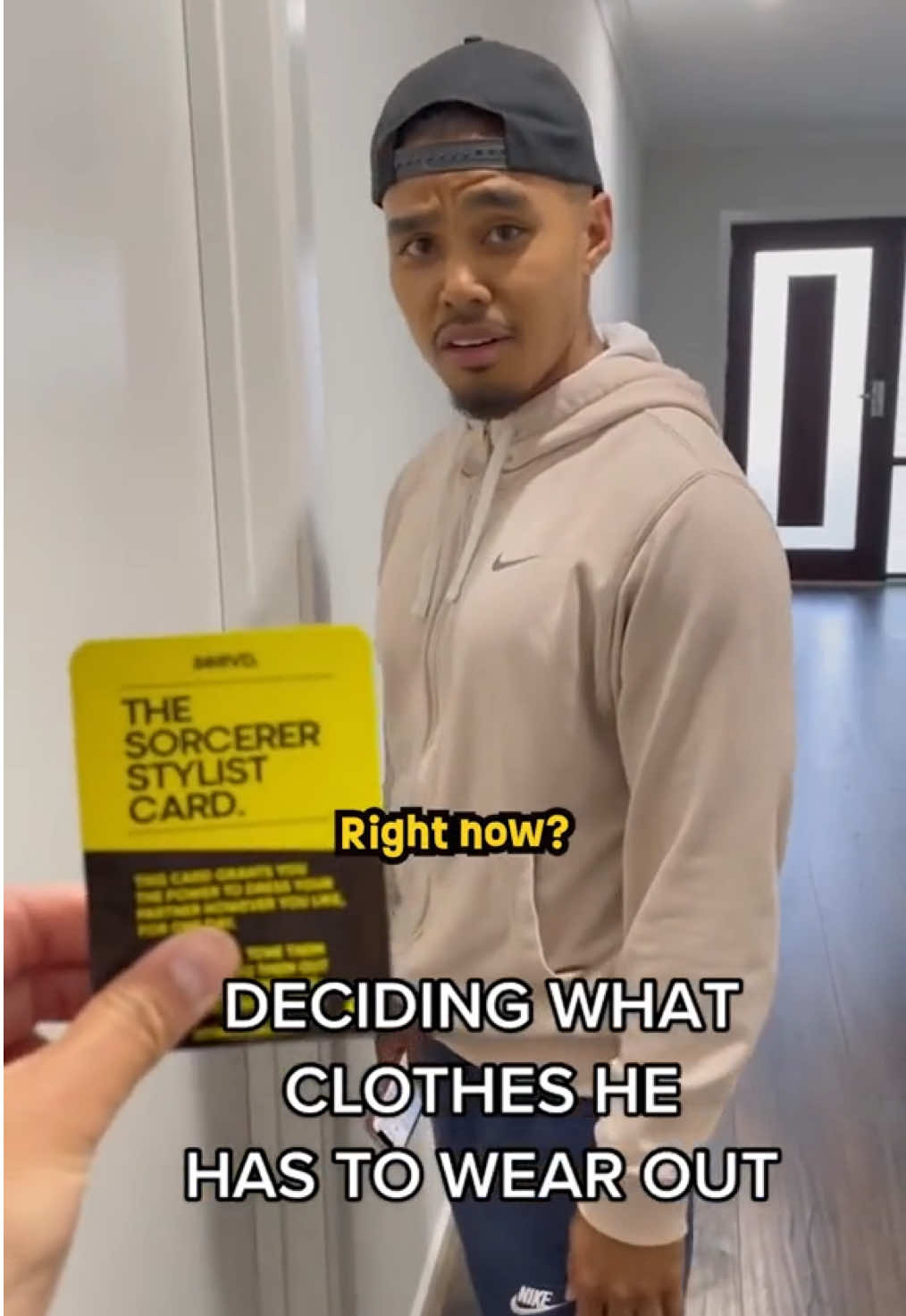 Dignity? Never heard of her... 💅😂 #coupletok #OOTD #hilarious #couplescomedy #servdcards @Wilson & Tania 