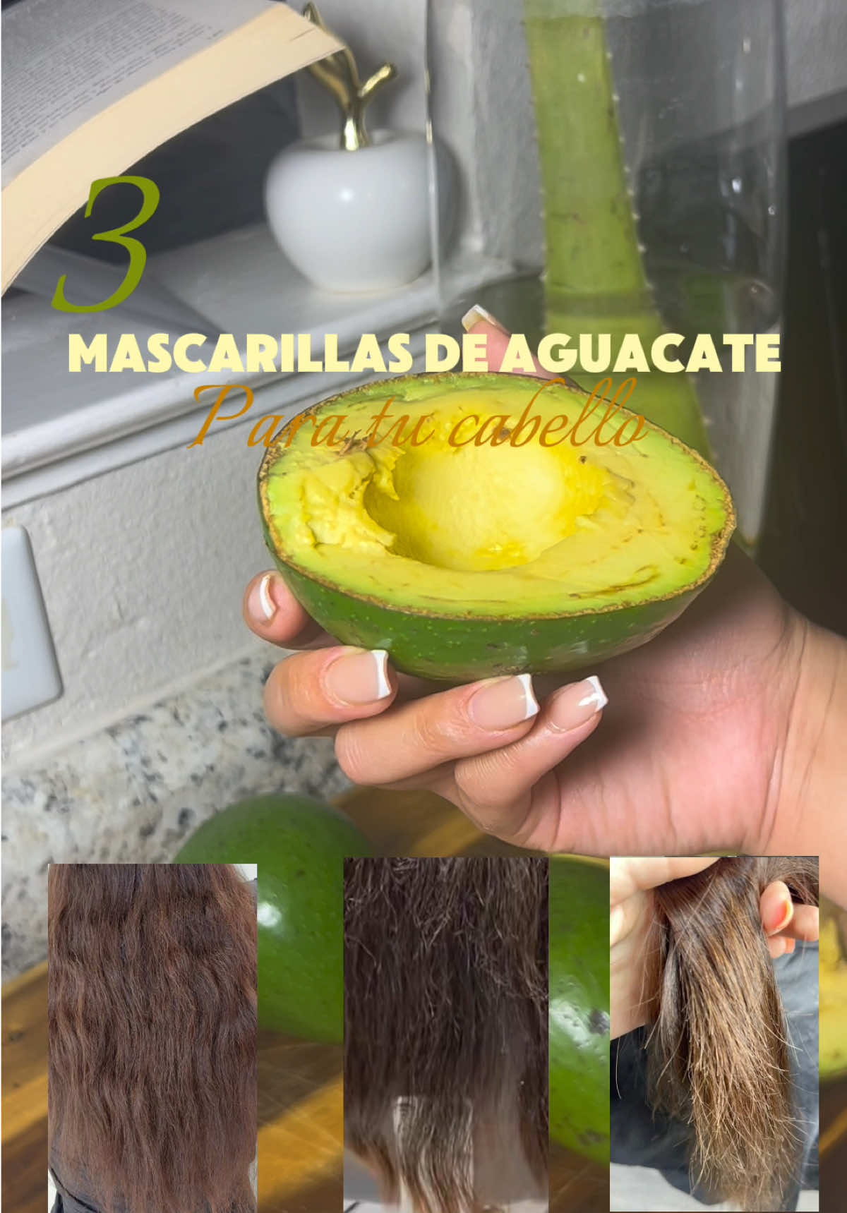 ✨🍃🥑Sabías que del aguacate se pueden sacar varias mascarillas capilares?🥑🍃 Este fruto no solo hidrata, también repara, fortalece y estimula el crecimiento del cabello. Lo mejor es que no necesitas gastar en productos caros: solo aguacate, su semilla… y sábila (aloe vera). Aquí te muestro tres maneras caseras y efectivas de cuidar tu cabello naturalmente: ⸻ Mascarilla #1: Aguacate puro Ideal para cabellos resecos, sin brillo o con frizz. Paso a paso: 	1.	Corta el aguacate y retira la semilla. 	2.	Extrae la pulpa y colócala en la licuadora. 	3.	Licúa sin agua ni otros ingredientes. 	4.	Aplica directamente en el cabello seco o húmedo. Esta crema natural es rica en grasas saludables, vitamina E y antioxidantes que nutren y suavizan profundamente desde la primera aplicación. ⸻ Mascarilla #2: La semilla del aguacate Perfecta para fortalecer el cuero cabelludo y estimular el crecimiento. Paso a paso: 	1.	Pela la semilla y rállala. 	2.	Licúa con un vaso de agua y cuela. 	3.	Cocina la mezcla por 15 minutos hasta que espese. 	4.	Deja enfriar y aplica desde la raíz. La semilla contiene aminoácidos y antioxidantes que mejoran la circulación en el cuero cabelludo, ayudando a prevenir la caída y promover un crecimiento sano. ⸻ Mascarilla #3: Aguacate + sábila (aloe vera) Mi favorita por su efecto hidratante y calmante. Paso a paso: 	1.	Corta una penca de sábila, retira el gel y ponlo en agua por mínimo 24 horas para eliminar la aloína. 	2.	Licúa el gel con la pulpa de un aguacate. 	3.	Aplica en el cuero cabelludo y el cabello. Esta mezcla calma la irritación, combate la caspa y deja el cabello más brillante, suave y con una hidratación profunda desde la raíz. ⸻ ¿Cuál te gustaría probar primero? ¿Te gustaría que te muestre cómo aplicarlas paso a paso en otro video? Déjame un comentario y guarda este post si quieres intentarlo más adelante. #fyp #parati #cuidadocapilar #cabellosaludable #tipsdelcabello #cabellosaludable #agucate #mascarillacapilar #cabellosaludable #nutricioncapilar #agucate #cabellosano #viralllllll #f#fy #mascarillacaseraagucateparaelcabello  #MascarillaCapilar #viralllllll #virall #CuidadoDelCabello #AguacateParaElCabello #SemillaDeAguacate #SábilaParaElCabello #HairCareNatural #IDHLaserTips #CabelloSano #RemediosNaturales #BellezaCasera #AloeVera #TipsDeBelleza #MascarillasNaturales        #creatorsearchinsights 