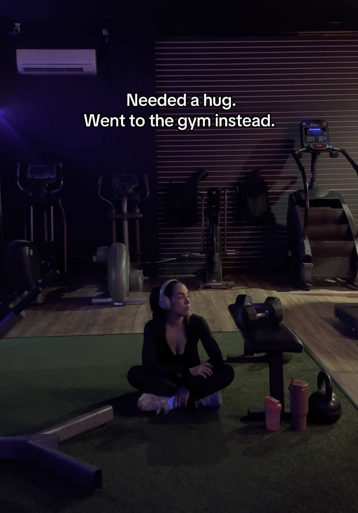 Was hitting that cry session at the gym yesterday because not all workouts involve outer strength. #gymtherapy #life #fyp #cry #healing #journey #gym #gymmotivation #sad #lostmymind #emotional #sadgirl🥀 #itsokaytonotbeokay #letitout #seasonschange #alonetime #lifeishard #outlet #innerpeace 