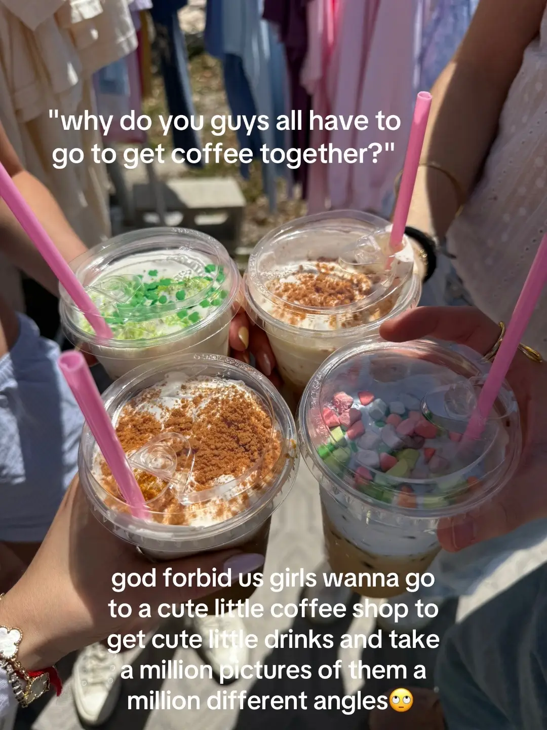 like, duh? and at my fav little coffee truck @Morning magnolia coffee shop 🥰 #coffee #coffeeshop #cutecoffeeshop #drinks #matcha #aestheticdrinks 