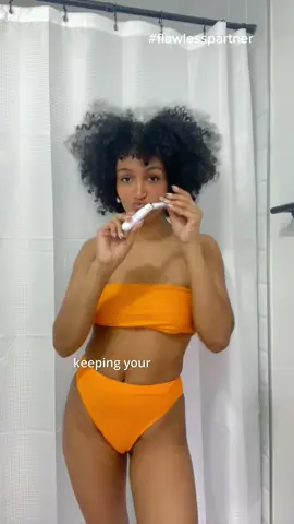 Headed on vaca?🌴 Don’t forget to bring your Flawless Bikini! It’s perfect for on-the-go touch-ups and it is small enough to toss into your beach bag! Pick up the Flawless Bikini at @cvspharmacy 💟