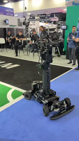 MOBILE VIDEO ROBOT 🤯🤯🤯 What kind of #sidehustle do you think you could do with this? #nabshow #nab2025 #nabshow2025 #arri @NAB Show #agito #sidehustle #TikTokLearningCampaign