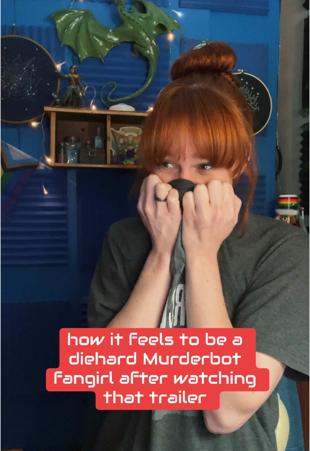 I AM HAVING AN EMOTION #Murderbot 