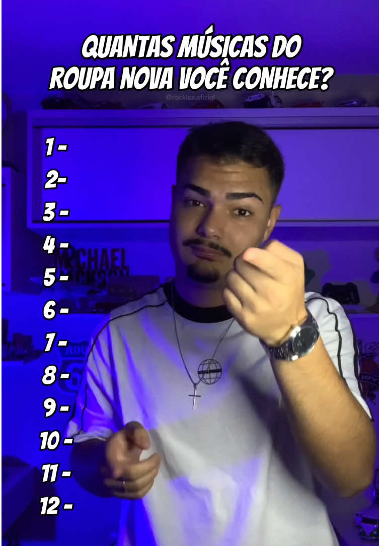 Roupa Nova é pra poucos! 🤘 Quantas dessas você conhece de verdade? 🎶 Se marcar mais de 5, você viveu o melhor! 🔥 Marca aquele amigo que sabe cantar TODAS! 🎤 1 • Linda Demais 2 • Whisky A Go Go 3 • Volta Pra Mim 4 • Os Corações Não São Iguais 5 • Coração Pirata 6 • Dona 7 • Seguindo No Trem Azul 8 • Meu Universo É Você  9 • Sapato Velho 10 • A Viagem 11 • Show De Rock And Roll 12 • Amar É #roupanova #rock #pop #mpb #rocknacional #reels #tiktok #video #trend #edit #music #fyp 