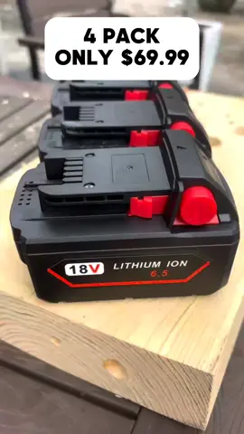 Are you still looking for awesome replacement batteries in the Tiktok shop?#m18 #milwaukee #milwaukeetools #milwaukeebattery #replacementbattery #battery #batteries #18v #18volt #tools #foryoupage #fyp #tiktokshop #springtok 
