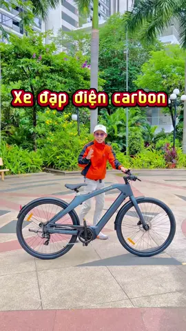 Xe đạp điện trợ lực khung carbon có định vị và khoá trên điện thoại #engwen1pro #xedapdientroluc 
