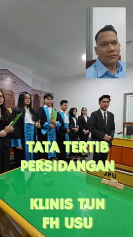 SIMULASI TATIB PERSIDANGAN PROSES PERSIAPAN PTUN Klinis Mahasiswa FH USU #universitassumaterautara #tommysinulingga  #dosenmilenial 