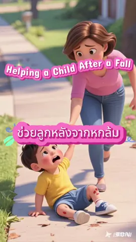 【Helping a child after a fall】- Daily Conversations with Kids in English”#englishspeaking #LearnOnTikTok #englishlesson #trending #learnenglishontiktok #speakenglish #trending #เด็กสองภาษา #เรียนภาษาอังกฤษ #ภาษาอังกฤษ #เด็กเรียนภาษาอังกฤษ #เรียนภาษาอังกฤษออนไลน์ #อังกฤษ 