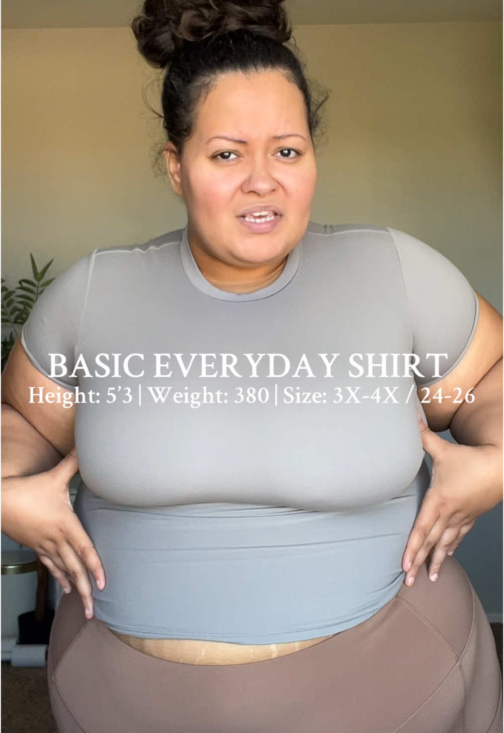 Do you know how many T-shirts and basic tank tops that I actually own in my closet? I have so many just because I always feel like I need a variety, but it was never about comfort. What I can tell you was majority of those are uncomfortable or just not shirts that I feel good in. However, this basic essential every day T-shirt is honestly amazing. You could wear this almost anywhere and dress it up or dress it down. The best part is that she is soft, breathable, stretchy and comfortable.  Quality over quantity. I’ll take 10 of these before buying another basic shirt!  Hosting a giveaway soon! Make sure to ⬇️ Insta: ReesieCherie  YouTube: reesiecherieofficial  Snapchat: cheriereese ##basicshirt##simple##basic##everydayessentials##wardrobeessential##closetessentials##closetbasics##tshirt##tshirts##shirt##shirts##shortsleeve##top##fyp##pumiey