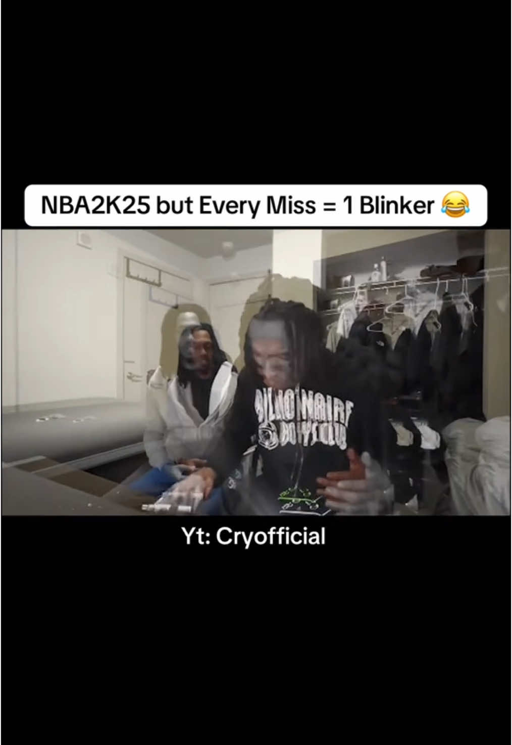 NBA2K But Every Miss = 1 Blinker Gone Wrong 😂 New Video Out Now Link In Bio (Yt:Cryofficial ) ❤️ #viral #reels #cryofficial #youtube #viralvideo #funny #xyzbca #trending #vlogs 