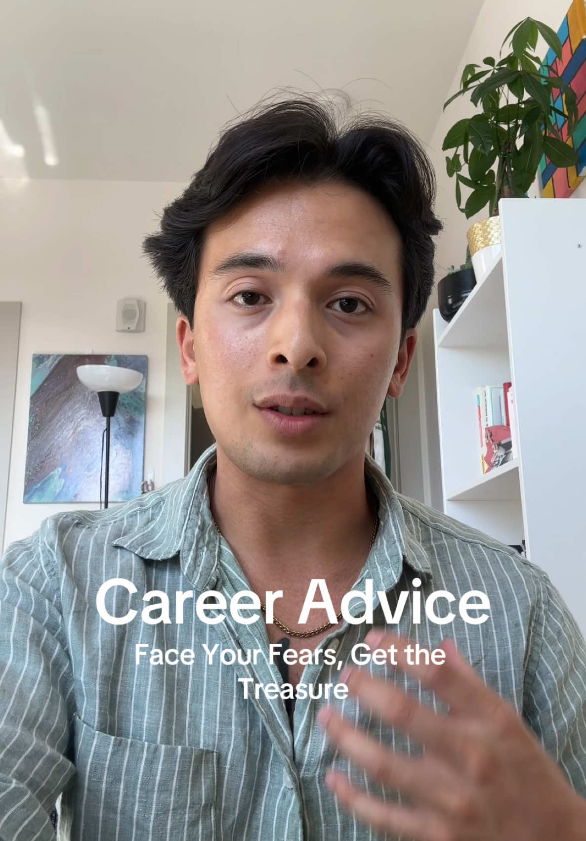 truly believe that your early career is about taking risks and facing fear early and often. you’ll be grateful you can better navigate life and hard conversations you need to grow! #careeradvice #corporate #corporatelife #firstgen 