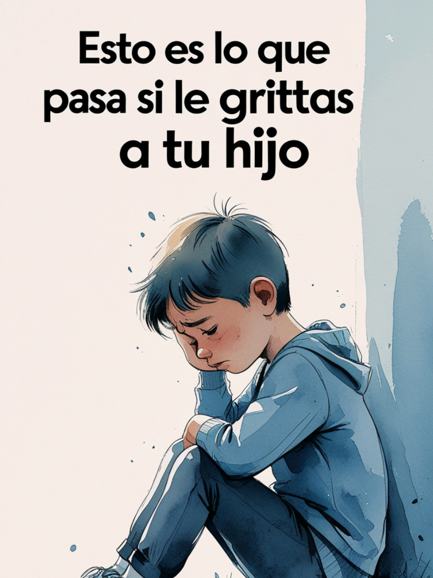 Esto es lo que pasa cuando le alzas la voz a tu hijo #familia #psicologia #madre #hija #hijo #tristre #deprecion #madreehija 