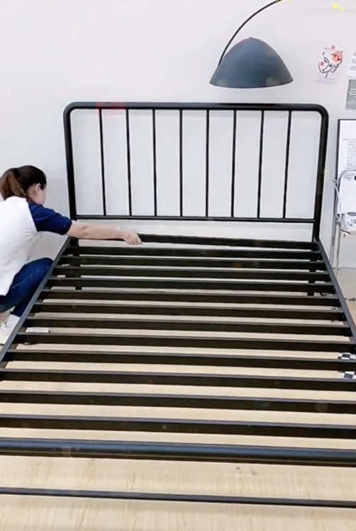 Metal bed frame Iron frame bed#fyp #viral #tiktokviral #tiktokshop #bed 