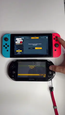 GTA |||  PS Vita vs Switch (Loading time Comparison) #shortvideo  #psvita #shorts 