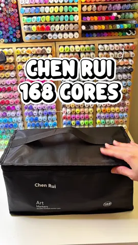 Unboxing dos meus novos marcadores de 168cores da Chen Rui 🥹🫢 É galera, me mimei (de novo)🗣️ Peguei as cores do swatches no perfil da @Millene🎨 💖 Quero ver quem vai ficar até o final hein?! 👀 tô de olho!  • ID na shein: 56509139 #chenrui #chenruimarkers #shein #unboxingvideo #foryou #coloring #sheinhaul #Unboxing #chenrui168 #fypシ゚ #fyp 