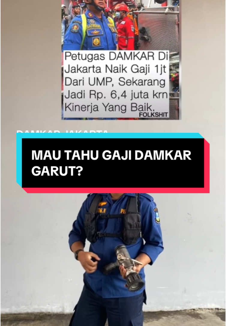 Untung aja kagak pada pegal linu tiap hari, semoga aja tahun sekarang naik gaji juga hehehe Aamiin #fyp #damkarindonesia #damkar #pemadamkebakaran #garut #garutpride🔥 #syakuramin #putrikarlina #bupatigarut #wakilbupatigarut 