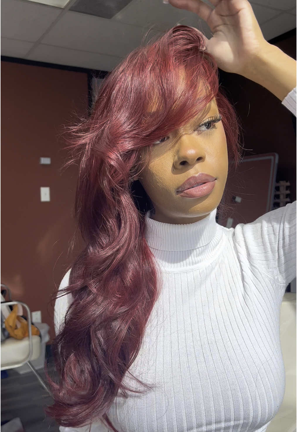 Instant music video after I do my hair 📹💋