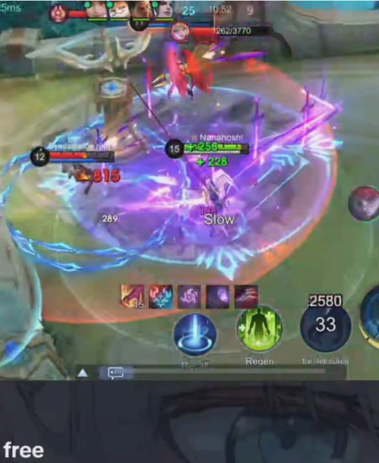 ling 4 sword no look #mlbb #fyp #ling 