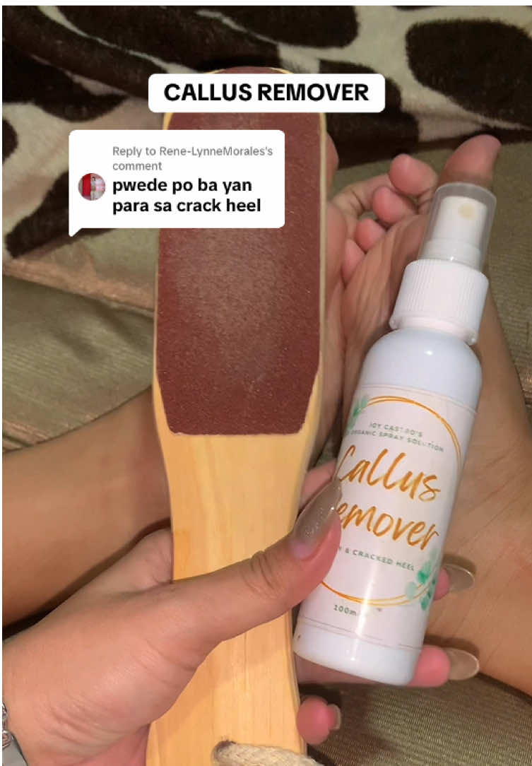 Replying to @Rene-LynneMorales pweding pwedi sa cracked & dry heel at ma kalyong paa perfect na perfect tong si Callus Remover #callusremover #jccallusremover 