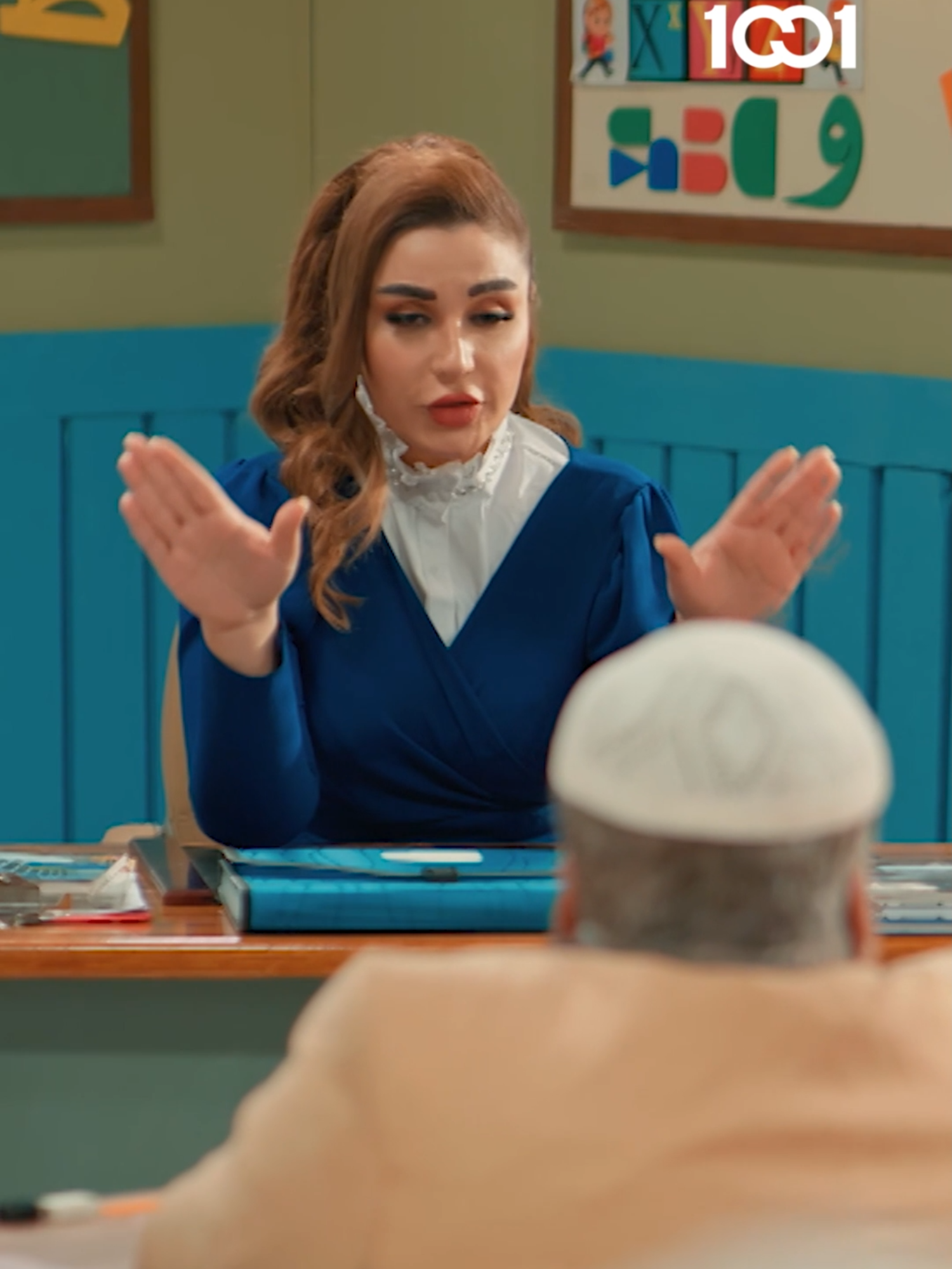 أبو جمعة قوي بلغة العيون 🤣 #أبجد_هوس