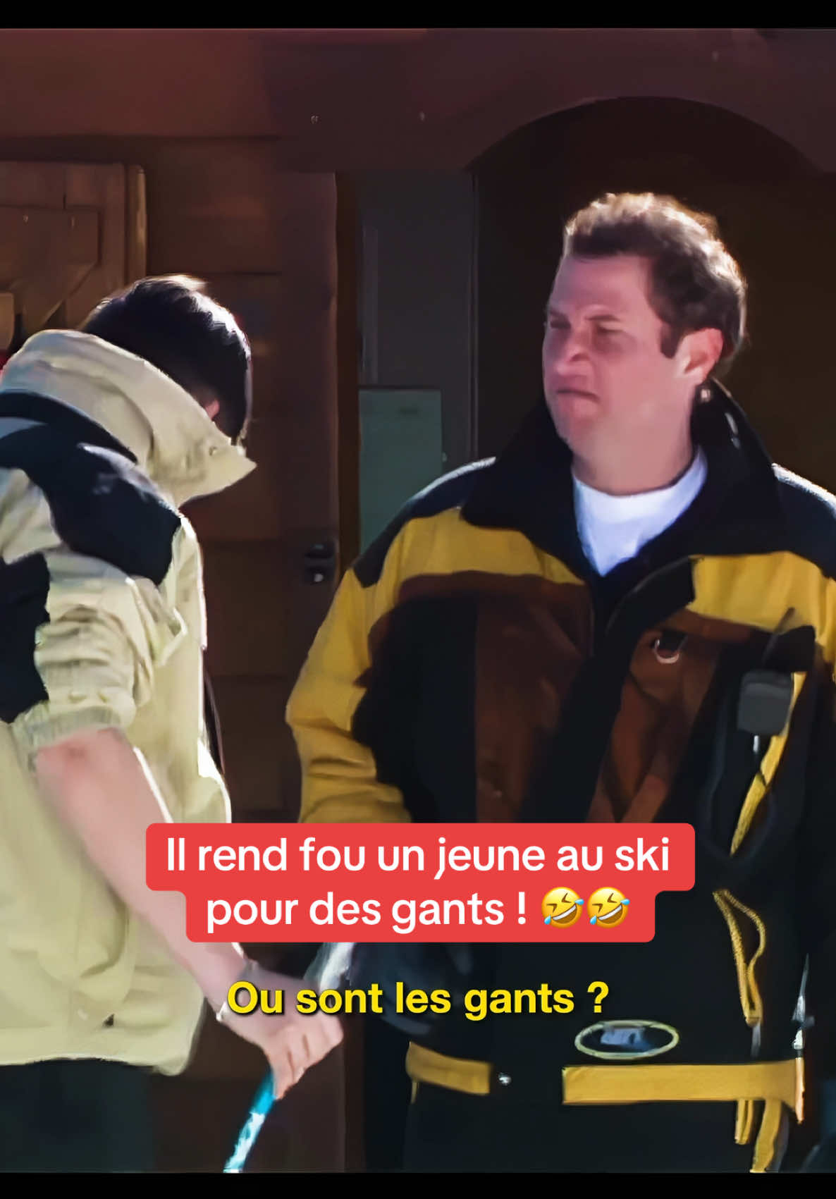Nul n’est censé ignorer la loi ! 😄 #francoislembrouille #cameracachee #ski