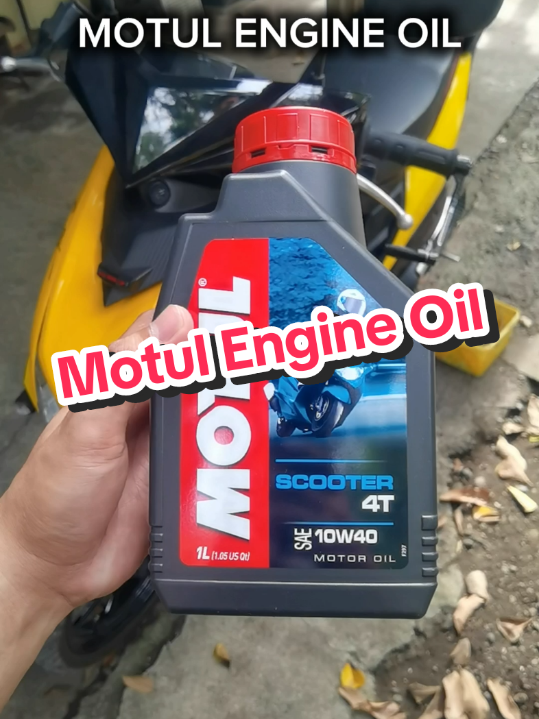 MOTUL SCOOTER 4T SAE 10W40 1Liter/ 800ml with Gear Oil Bundle Deal #motul #scooter #scootertricks #motuloil #motorcycleoil #fullysynthetic 