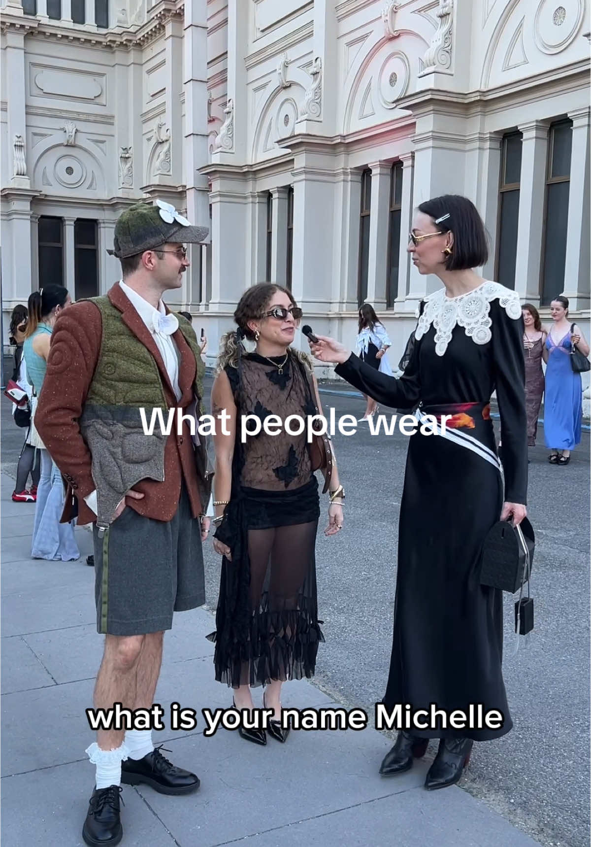 What people wear in Melbourne  Follow me for more🔥🔥 #whatpeoplewear #whatpeoplewearingmelbourne #whatpeoplewearmelbourne #contentcreation #contentcreator #melbourne #mff #outfit #outfitideas #voxpop 