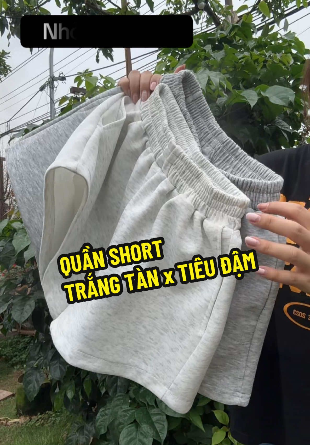 TRẮNG TÀN x TIÊU ĐẬM #9outfit #quanduishortnu #quanshortduinu #quansooc #quansoocchonu #thoitrangnu #quanshortnu 