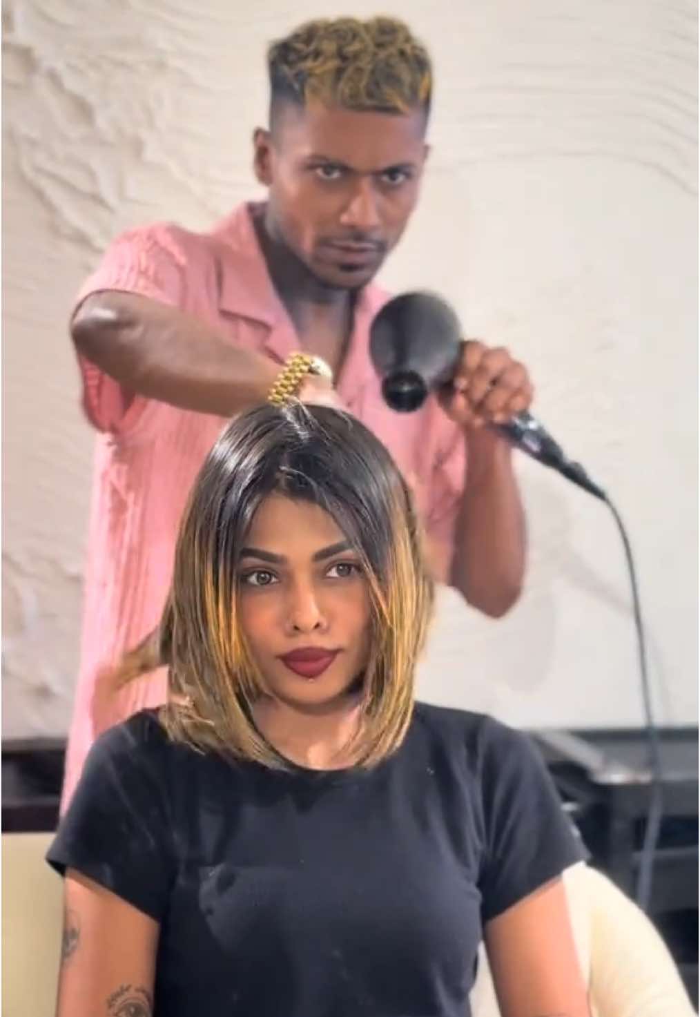 Nanoplastia Treated Hair 🧚✨ Gorgeous @OSHI  #fyp #foryou #viraltiktok #maldivestiktok #maldivesislands #salonviral #nanoplastia #salonlife #haircareroutine #colombo #cmb #sheyzhairgalaxy 