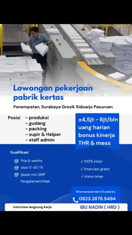 untuk info selengkapnya dan cara daftar silakan langsung masuk untuk Klik tautan yang ada di bawah foto profil#lokerterbaru #2025 #lokerblog 