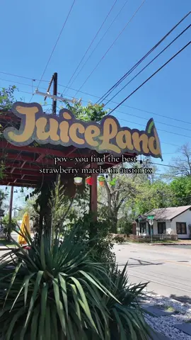 @JuiceLand 10/10 would reccomend to ANYBODY #matchainaustin #matcha 