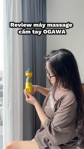 Review máy massage cầm tay OGAWA #reviewlamdep #pixinhxinh #ogawavietnam #turboreview #massagegun #maymassagecamtay #massage #massagenonglanh #koc #ugc #ogawa #xh #maymassage 