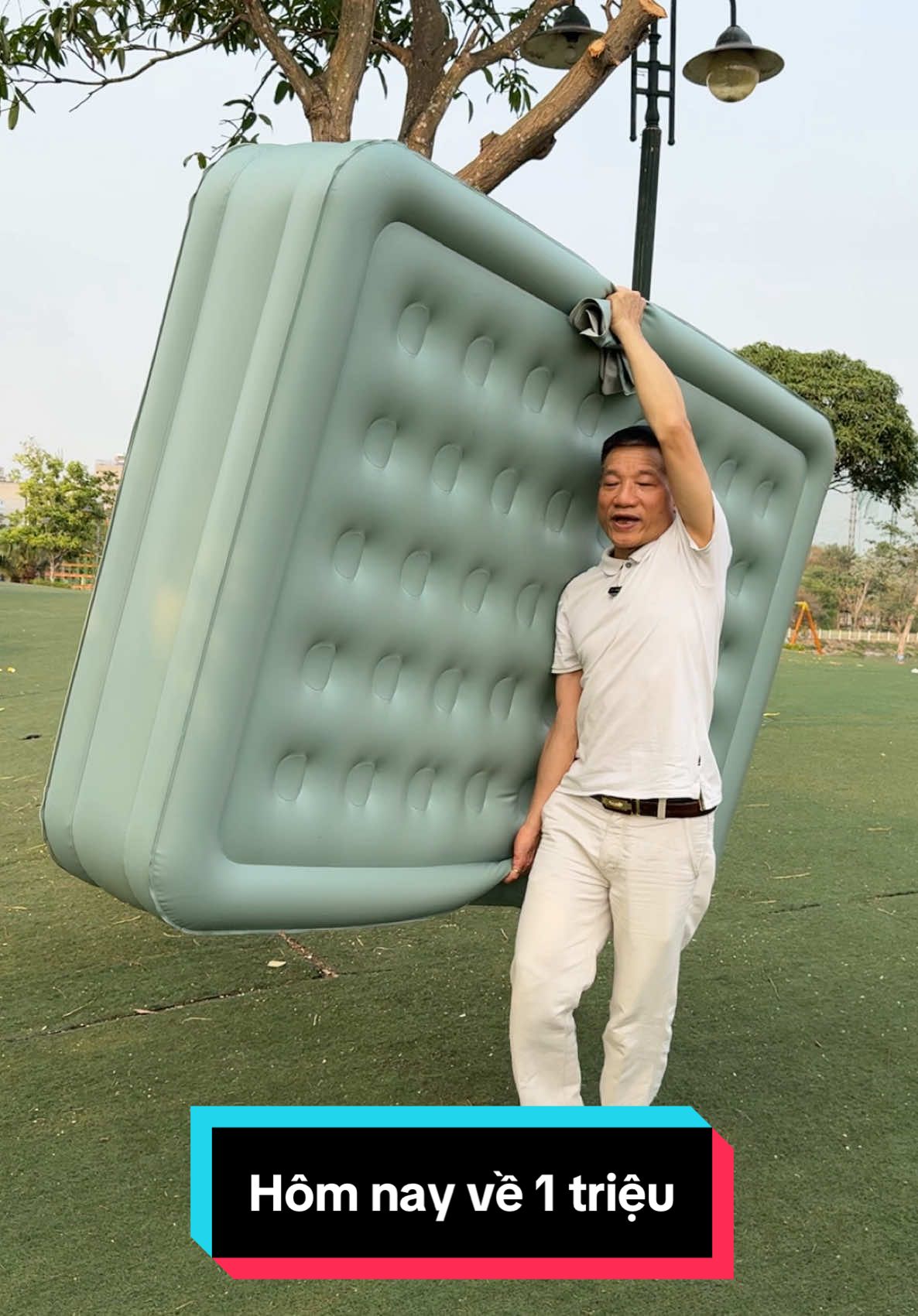 DECHOME Đệm Hơi Tự Bơm, Giường đệm hơi #5lopvaichiutai500kg #thinhhanh  