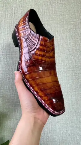 Crocodile Leather Loafer Shoes #luxuryshoes #menshoes #leathershoes #handmadeshoes #loafers#gentleman #menfashion #dressshoes #formalshoes #weddingshoes #oldmoney #oldmoneyaesthetic #ootdmen #fyp 