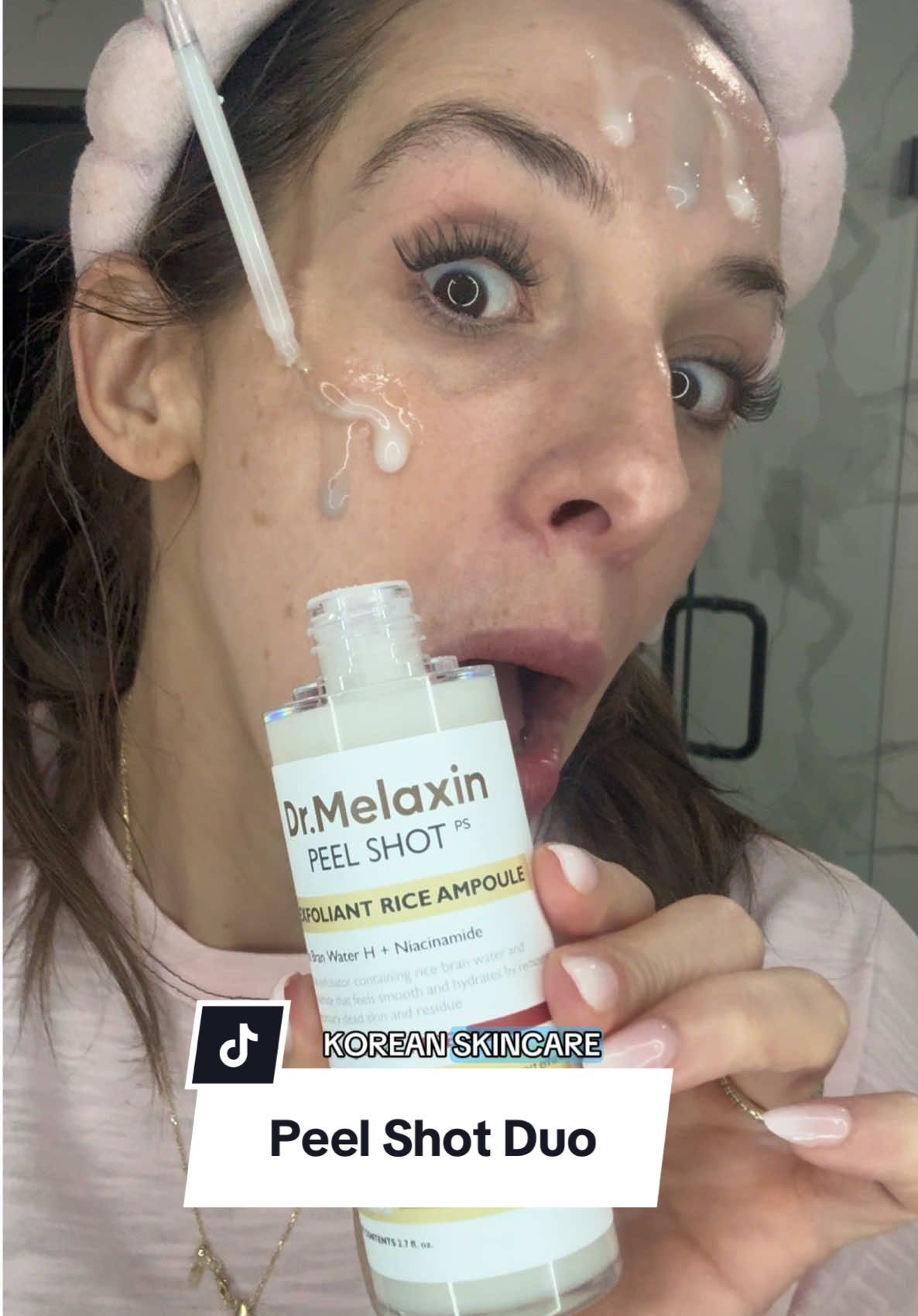 This peel shot duo just saved my skin. Glass skin glow-up with no irritation.. Dr. Melaxin rice peel shot is my new obsession  #glassskinroutine #doctorMelaxin #peelshotduo #skincare #glowyskinhack #skincareobsessed #ClearSkinSecrets #beautyhacks #viralskincare #glowupseason