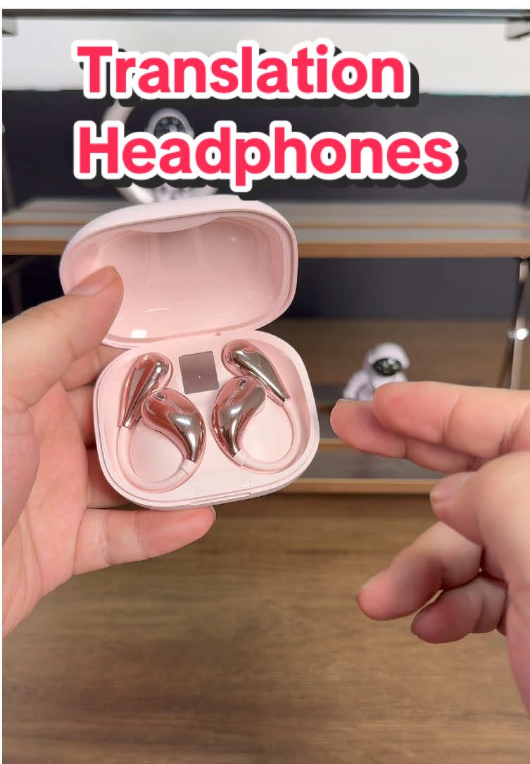 Translation headphones!#tiktokmademebuyit #headphones #earbuds #tiktokshop #Easter #gift #bestseller #czr 