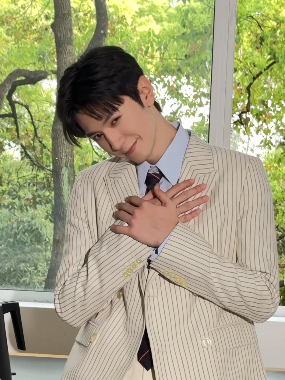 zheyuan did the kim seonho smile challenge #chenzheyuan #陈哲远 
