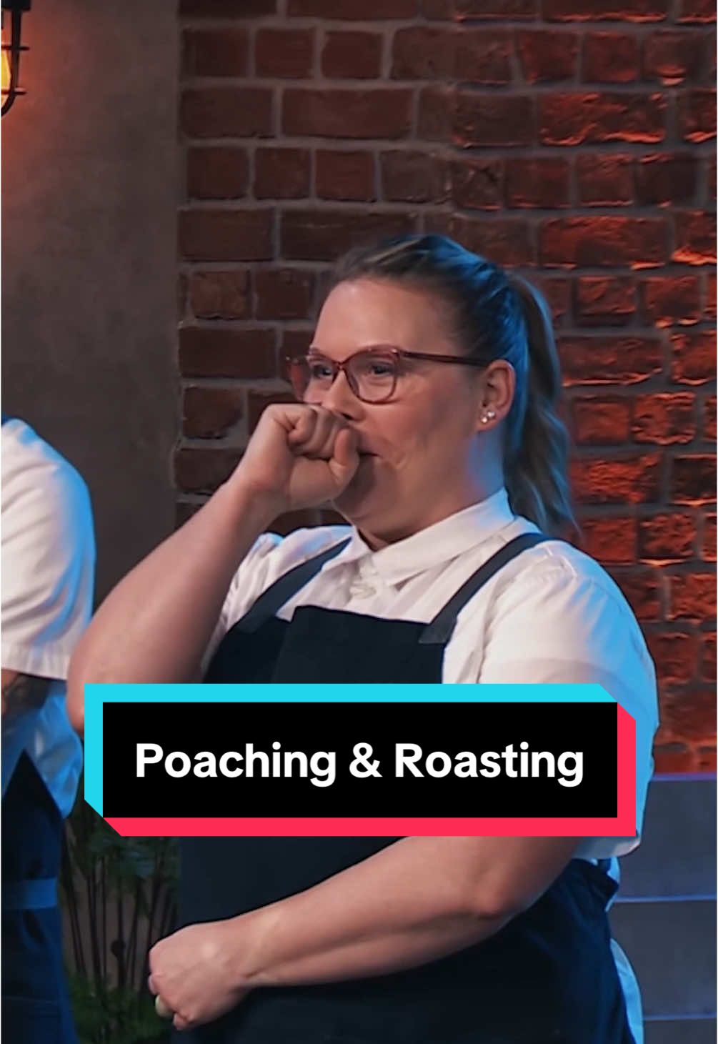 A little poaching and a little roasting! 🤣 #NextLevelChef is back TONIGHT on FOX, next day on @hulu! #GordonRamsay #Poaching #BoomRoasted