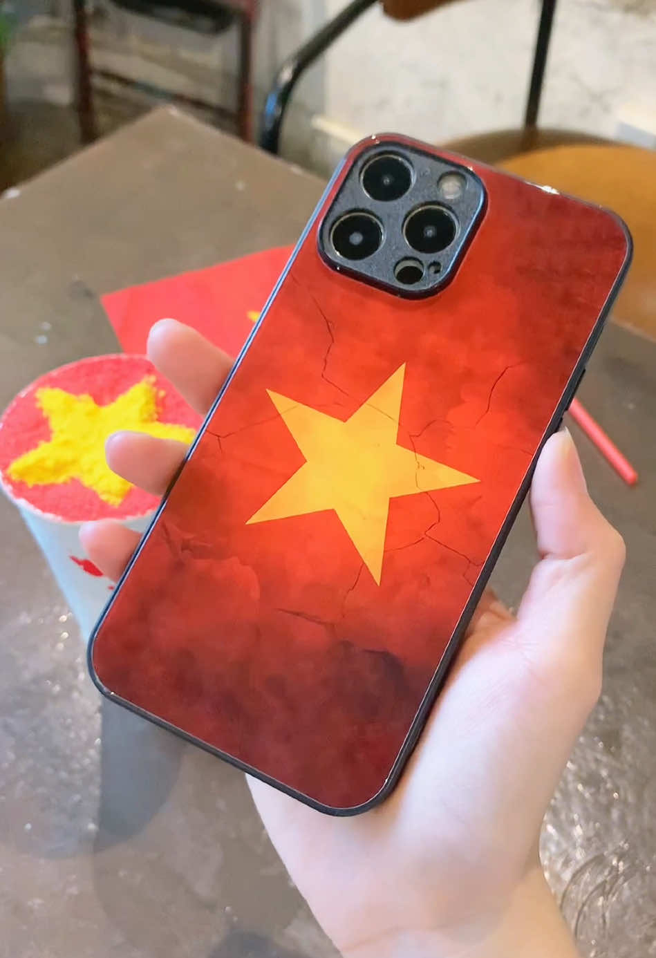 Ốp Lưng Cờ Đỏ Sao Vàng  #opiphone #opdienthoai #opdienthoaiiphone #zerostorecp11 